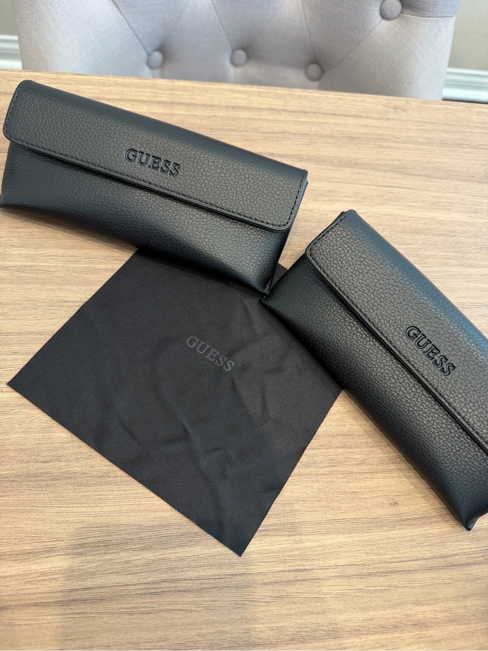 GUESS Eyeglasses/Sunglasses Case Bundle